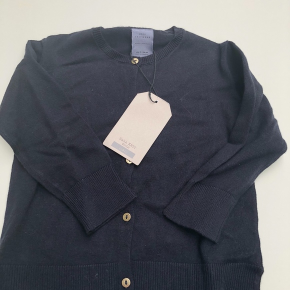 Zara Other - Zara Knitwear Cardigan Navy Blue